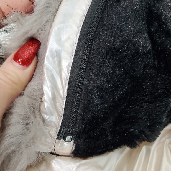 Blush Pearl Pink LA Coalition Zip Up Jacket, Worn Once - Picture 10 of 11